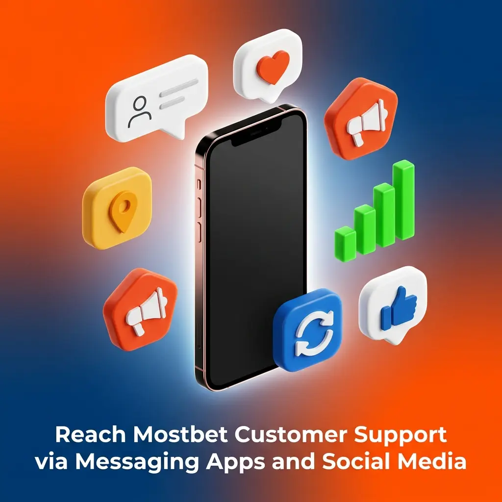 Mostbet Pakistan customer support via Telegram, WhatsApp, Facebook, and Twitter for account and bonus queries